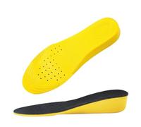 Height Increase Insoles 1 Pair Invisible Height Increase Insoles Light Soft Elastic Breathable Shock Absorption
