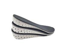 Height Increase Insoles 1Pair Height Increase Insole Variable Shoes Insoles Air Shock Shoe(Full pad,H 3 cm)