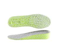Height Increase Insoles 1Pair Soft Shoes Insole Men Women Height Increase Templates Comfort Running Sport Insoles 1.5-3.5cm(3.5CM-Green,EU35-36)