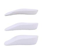 Height Increase Insoles 3.5CM Invisible Height Increasing Insoles Half Sole Heighten Sports Shoe Pad Inserts Men Women(White,3.5cm)