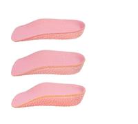 Height Increase Insoles 3.5CM Invisible Height Increasing Insoles Half Sole Heighten Sports Shoe Pad Inserts Men Women for Daily wear Confidence(Pink,3.5cm)