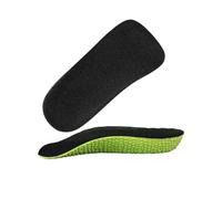 Height Increase Insoles 5pairs 1.5-3.5CM Invisible Height Increasing Insole Arch Support Soft Elastic Light Weight for Men Women Shoes Pads(Black,2.5cm)