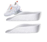 Height Increase Insoles - Height Increase Insoles, Invisible | Elastic Shock Absorption Cushion Pads, Shoe Elevator, Half Heel Raise Inserts for Men Women, Comfortable Shoe Lifts for Shoes