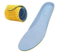 Height Increase Insoles, Memory Foam Insoles, Mesh Breathable Cushion Running Orthopedic Insoles for Feet Man Women(E,39-40)