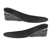 Height Increase Insoles - Shoe Height Inserts For Men | Adjustable 3-Layer Padded Heel Inserts, 2.56 Inch Invisible Heel Lift Increasing Shoes