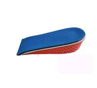 Height Increasing Insole 1 Pair Shoe Insoles Breathable Half Insole Heighten Heel Insert Sports Shoes Pad Cushion Unisex 2-4cm Height Increase Insoles(Red,5cm)