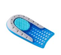 Height Increasing Insole Height Insoles for Feet Height Increase Templates Women Men Silicone Gel Heel Cups Pad Growing Sole Elevater Shoe Insert(Blue02,1.5CM)
