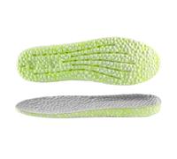 Height Increasing Insole Heightening Insoles for Shoes PU Popped Rice Particle Foam Breathable Soft Hiking Protects Height Increase Soft Insole for Feet(1.5cm Green,EU 43-44)