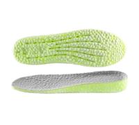Height Increasing Insole Heightening Insoles for Shoes PU Popped Rice Particle Foam Breathable Soft Hiking Protects Height Increase Soft Insole for Feet(2.5cm Green,EU 41-42)
