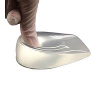Height Increasing Insole Silicone Gel Height Increase Insole Heel Lifting Inserts Shoe Foot Care Protector Elastic Cushion Arch Support Insert for Unisex(L Height 1cm)