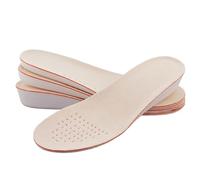 Height Insoles 1.5/2.5/3.5cm Height Increase Insole for Shoes Women Man Increasing Pad Inserts Care Foot Pads(Height 2.5cm,L EU 40 to 45)