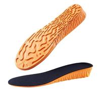 Height Insoles 1.5-3.5cm Invisible Height Increase Insoles Orange Memory Foam Shoes Sole Pad Breathable Comfortable(Boost3.5cm,EU35-36(230mm))