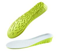 Height Insoles 1.5-3.5cm Invisible Height Increase Insoles Orange Memory Foam Shoes Sole Pad Breathable Comfortable(Green 1.5cm,EU35-36(230mm))