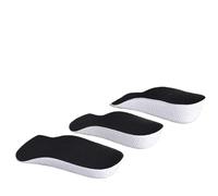 Height Insoles Height Increase Insole Cushioning Insoles Orthopedic(2-Black,1.5CM)