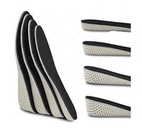 Height Insoles Height Increase Invisible Insoles for Feet 2/3/4/5cm Lift Adjustable Cut Shoes Heel Insert Unisex(Height 4 cm)