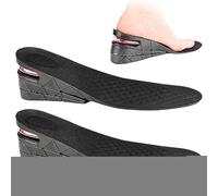 Height Insoles, Height Increases Insoles | Adjustable 3-Layer Padded Heel Inserts | Invisible Soft Shoe Increases Intimate Insoles by 2.56 Inches