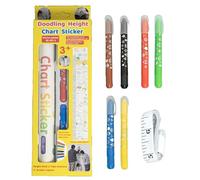 Height Measurement Chart: Convenient Tick Height Sticker | Height Chart For , Growth Chart, Growth Wall Sticker Decorative For