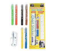 Height Measurement Chart: Convenient Tick Height Sticker | Height Chart For , Growth Chart, Growth Wall Sticker Decorative For