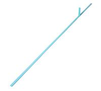 Height Measurement Ruler 2.1m ABS Wall Mounted Blue | 3d Wall Sticker Design, Dual Markings, Lightweight Build, Easy Apply and Remove, for Small Spaces