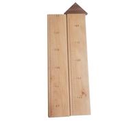 Height Measurement Ruler Wooden Growth Chart Wall Shape Beech Walnut Material With Writable Milestone Marks Suitable for , 180cm , style to 3