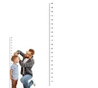 Height Measurement Sticker - Easily Attached Height Indicator Adhesive Ruler | Waterproof Hanging Measuring Ruler for Kids | Measurement Child Growth Chart for Children Tracking Your Child's Growth
