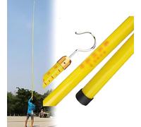 Height Measuring Rod for Telecom Tower and Power Line Measurements, Portable with Carrying Bag, Ideal for Accurate Measurement and Easy Transport