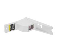 Height Measuring Tape, Mounted 2 Metre Wall Retractable Wall Plate | ABS and Iron Build, High Accuracy Scale, Easy to Use at Home or Clinic, White Finish