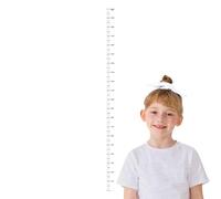Height Measuring Wall Chart, Clear Waterproof Growth Ruler, Hanging Measuring Chart, Seamless Growth Monitoring, Flexible Placement, 200cm, for Nursery, School, Family Progress Tracking