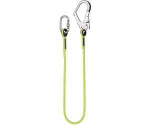Height Safety Rope Restraint Lanyard with Karabiner & Scaffold Hook (1mtr)