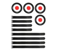 Height Soccer Goal Targets Football Training Targets Multipurpose Soccer Training Equipment for Passing and Shootings Round Goal Discs