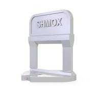 Heighten Tile Leveling System with1mm Tile Spacers for 14mm to 20mm Slab Leveling System kit (Pack of 100)