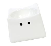 Heightened Earthenware Puss Large Capacity Against Lean Plan for Strong Pose and Easy Cleaning Not Spill Earthenware Bowl