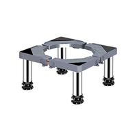 Heightened Washing Machine Base Bracket Adjustable Squared Appliance Roller Base Holder Bracket 24-27cm Refrigerator Stand Pedestal for Fridge, Air Conditioner, Heavy Machines