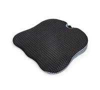 Heightening Booster Cushion for Range Rover Velar 2017-2020, Car & Office Chair Wedge Seat Pad with High-Density Memory Foam Removable Cover,Black