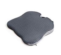 Heightening Booster Cushion for Toyota Yaris 2013-2020, Car & Office Chair Wedge Seat Pad with High-Density Memory Foam Removable Cover,Grey