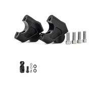 Heightening Clamp for HON&DA CB650R 2019- Motorcycle Handlebar Riser Clamp Brake Hose Extension(Black,No Logo)