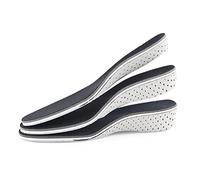 Heightening Insole 1 Pair Height Increase Invisible Insole for Men Women Get Taller Heighten Increased Insoles for Shoes Inserts Foot Pads Cushion Heightening Insoles Men(3cm)