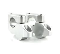 Heightening Riser Bar For YA&MAHA WR400F WR450F WR250R Motorcycle Handlebar Riser Back Moved Mount(Silver)