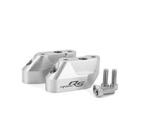Heightening Riser Bar Motorcycle Handlebar Riser Clamp Back Move Mount For BM&W R1200RS 2015-2020 R1250RS 2019-2021(Silver,For R1200RS)
