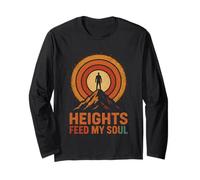 Heights Feed My Soul Mountain Adventure Spirit Long Sleeve T-Shirt