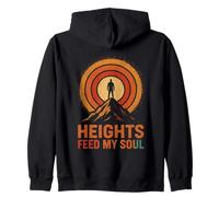 Heights Feed My Soul Mountain Adventure Spirit Zip Hoodie