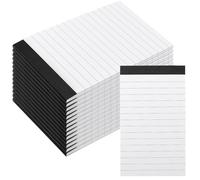HEIHAK 15 Pack A7 Notepad Refill, 5 x 3 Inch Pocket Notepad Memo Pads Writing Note Pad 30 Sheets / 60 Pages for Taking Notes, Messages, Reminders Organization and Daily Plan