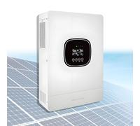 HEIHEIZI 5000W 48V Solar Power Inverter 48V DC to 200V 230V AC Hybrid All-in-One Inverter with 80A MPPT Solar Charger Controller (WIFI communication), and Supports 9 Inverters in Parallel