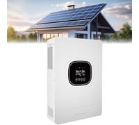HEIHEIZI 5000W Hybrid Solar Inverter, Battery Voltage 48V, Built-in MPPT 80A Solar Charger Max PV Power 6000W Input with BMS,WIFI Communication On/Off Grid Inverter for Home/RV/Backup Power