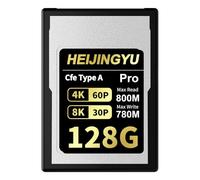 HEIJINGYU 128GB CFexpress Type A High Performance Memory Card Professional Grade, Up to 800MB/s Read Speed and 780MB/s Write Speed for 4K 120P, 8K 30P Recording for Sony Alpha & FX Cameras