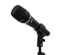 Heil PR 37 Dynamic Microphone for Live Sound Applications, XLR Microphone for Live Music, Wide Frequency Response, Ultra-Clear Sound, Superior Rear Noise Rejection, and Durable Construction - Black