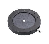 Heilanole 1.5-25MM Manual Aperture Adjustable Mechanical Iris Diaphragm Iris Diaphragm for Digital Camera Microscope Iris SK25
