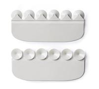 Heilanole 2-Pack Universal Toilet Seat Pee Deflector with Lid Lifter, Splash Guard to Prevent Urine Spillage