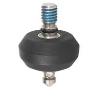 Heilanole Adjustable Feet Pad 3/8 Screw Foot Spikes Feet Pad with Screw 3/8 Feet Spike for Tripod Monopod Photography