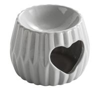 Heilanole Chinese Ceramic Candle Holder Candle Wax Melter Burner Tea Light Aroma Lamp for Dining Table Home Decoration Fragrance